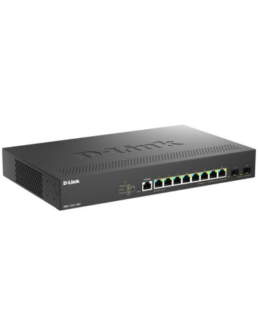 Switch D-Link DMS-1250-10SP/E 8 Puertos/ RJ-45 Gigabit 100/1000/2.5G/ SFP/ PoE 2