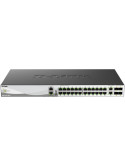 Switch D-Link DMS-3130-30TS 26 Puertos/ RJ-45 Gigabit 10Gbps/ PoE/ SFP