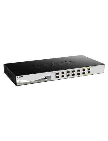 Switch Gestionable D-Link DXS-1210-12SC 10 Puertos SFP+/ 10G Ethernet 10/100/1000/ SFP 2