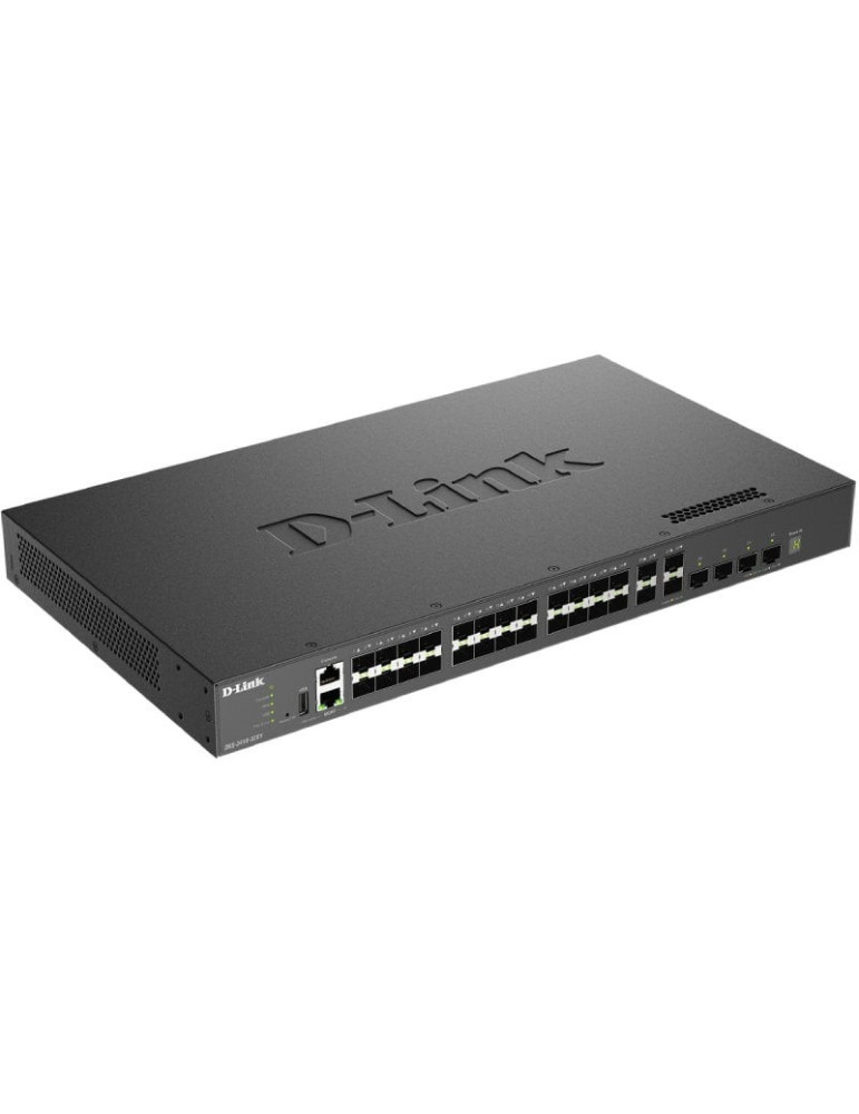 Switch Gestionable D-Link DXS-3410-32XY 2 Puertos/ RJ-45 10/100/1000/ SFP/ PoE