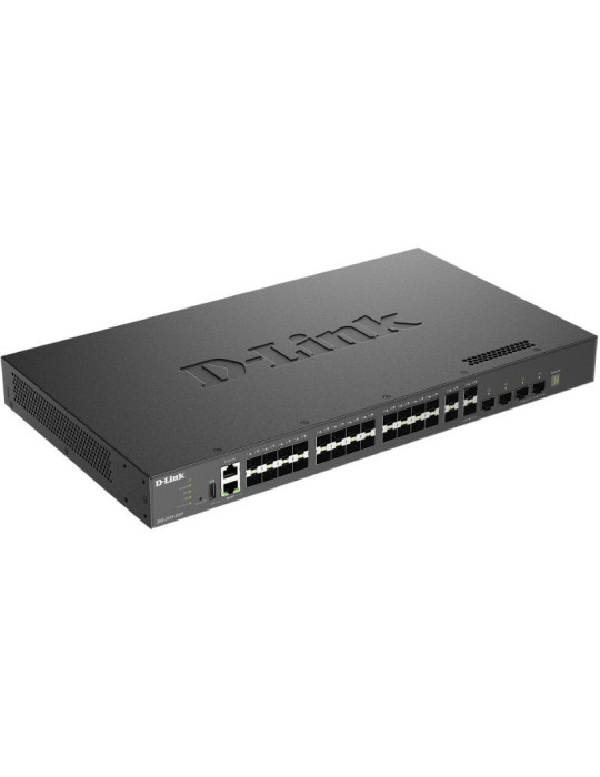 Switch Gestionable D-Link DXS-3410-32XY 2 Puertos/ RJ-45 10/100/1000/ SFP/ PoE