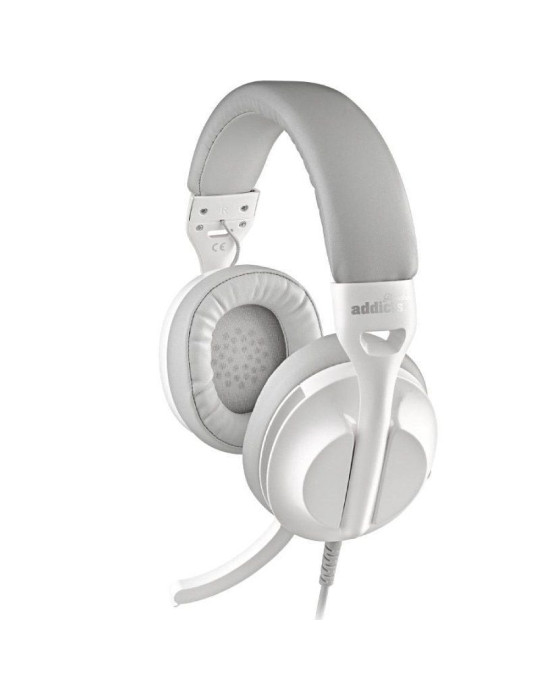Auriculares NGS VOX805 USB-C/ con Micrófono/ USB Tipo-C/ Blancos