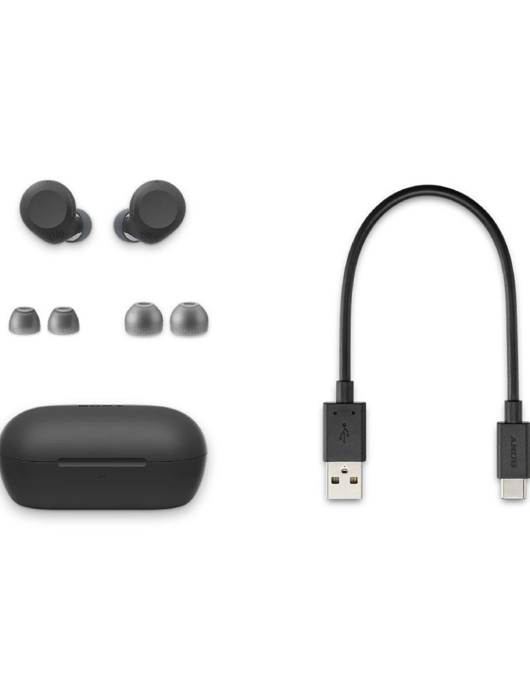 Auriculares Bluetooth Sony WF-C710N con estuche de carga/ Autonomía 12h/ Negros