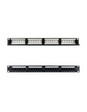 Patch Panel Nanocable 10.21.4124/ 24 Puertos/ Cat.6a/ Altura 1U