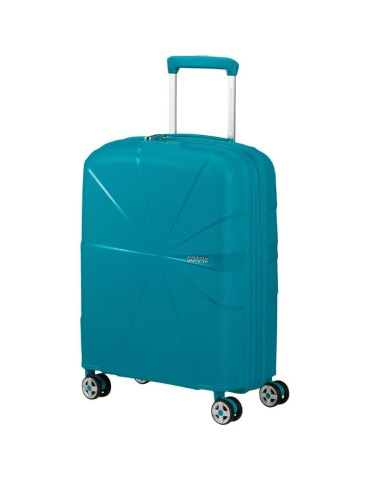 Maleta de Cabina American Tourister Starvibe Spinner 55cm/ 55x40x20cm/ 4 Ruedas/ Verdigrís