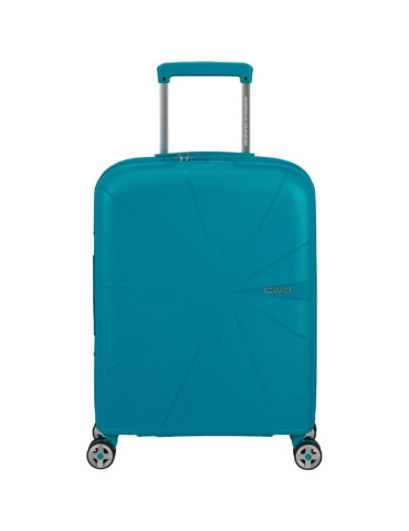 Maleta de Cabina American Tourister Starvibe Spinner 55cm/ 55x40x20cm/ 4 Ruedas/ Verdigrís 2
