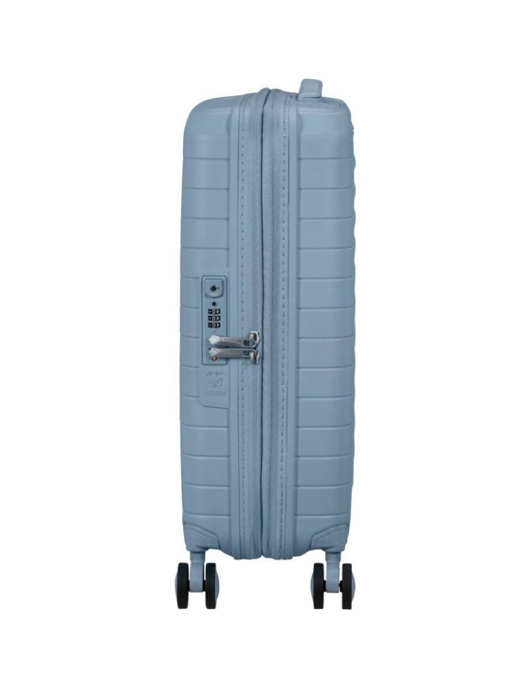 Maleta de Cabina American Tourister FastForward Spinner Expansible 55cm/ 55x40x23cm/ 4 Ruedas/ Azul