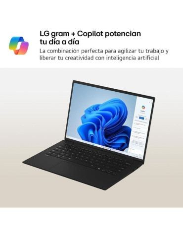 Portátil LG Gram 16Z90T-G.AD8BB Intel Core Ultra 7-255H/ 32GB/ 2TB SSD/ 16"/ Win11 2