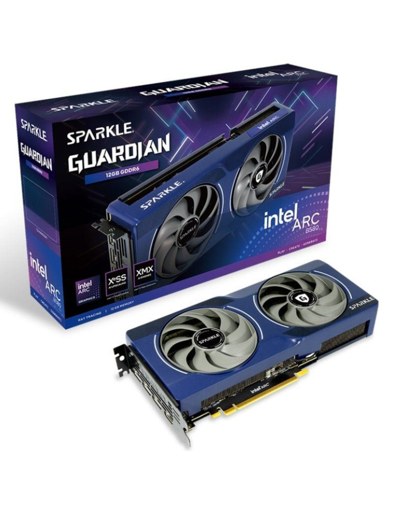 Tarjeta Gráfica Sparkle Intel Arc B580 Guardian/ 12GB GDDR6