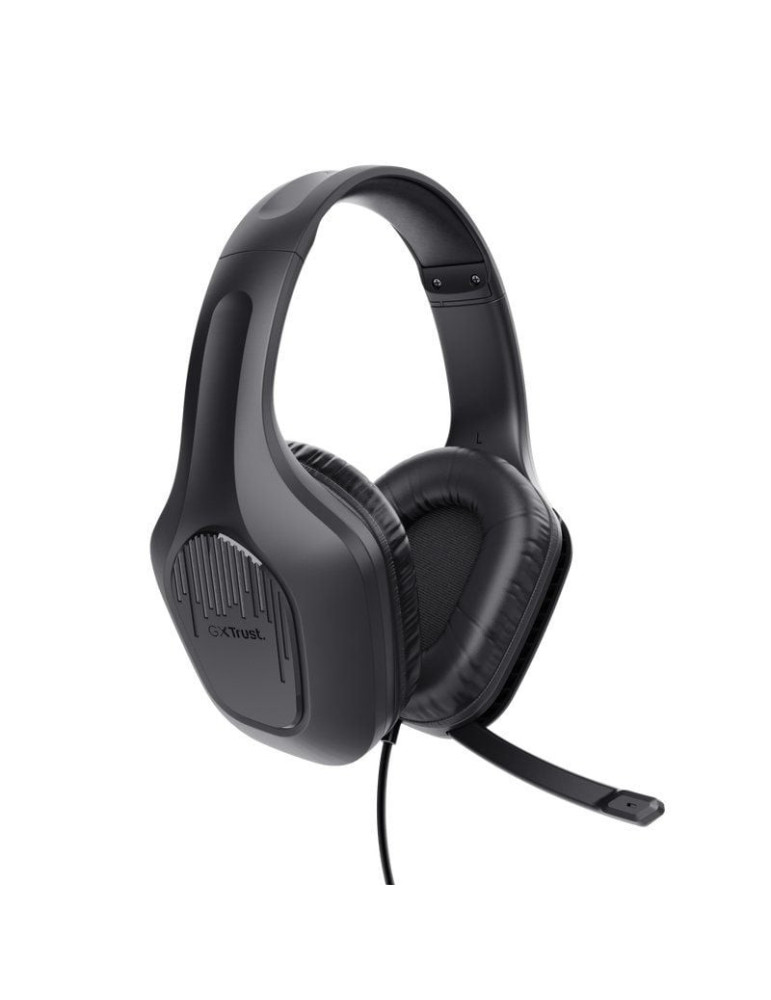 Auriculares Gaming con Micrófono Trust Gaming GXT 415 Zirox/ Jack 3.5/ Negros