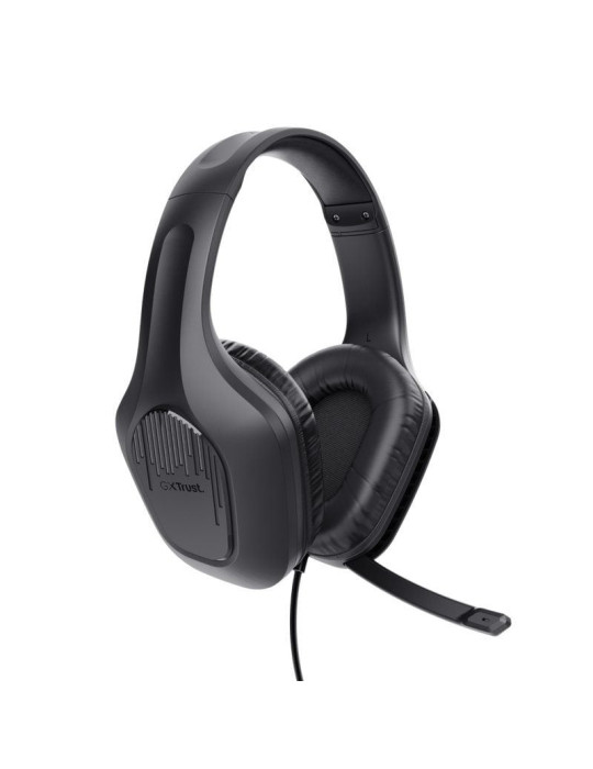 Auriculares Gaming con Micrófono Trust Gaming GXT 415 Zirox/ Jack 3.5/ Negros