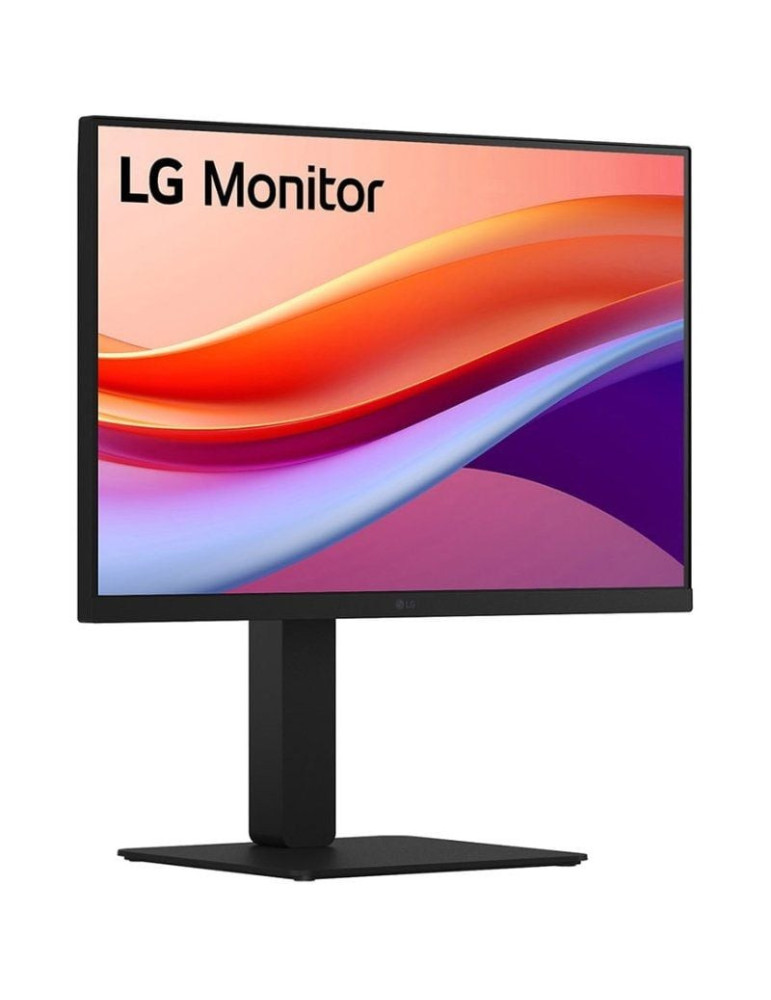 Monitor Profesional LG 24BA55W-B 24"/ WUXGA/ Multimedia/ Regulable en altura/ Negro