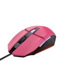 Ratón Gaming Trust Gaming GXT 109 Felox/ Hasta 6400 DPI/ Rosa