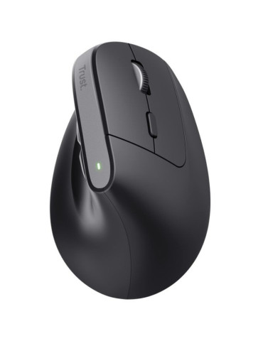 Ratón Vertical Inalámbrico por Bluetooth Trust Bayo+/ Batería Recargable/ Hasta 2400 DPI 2