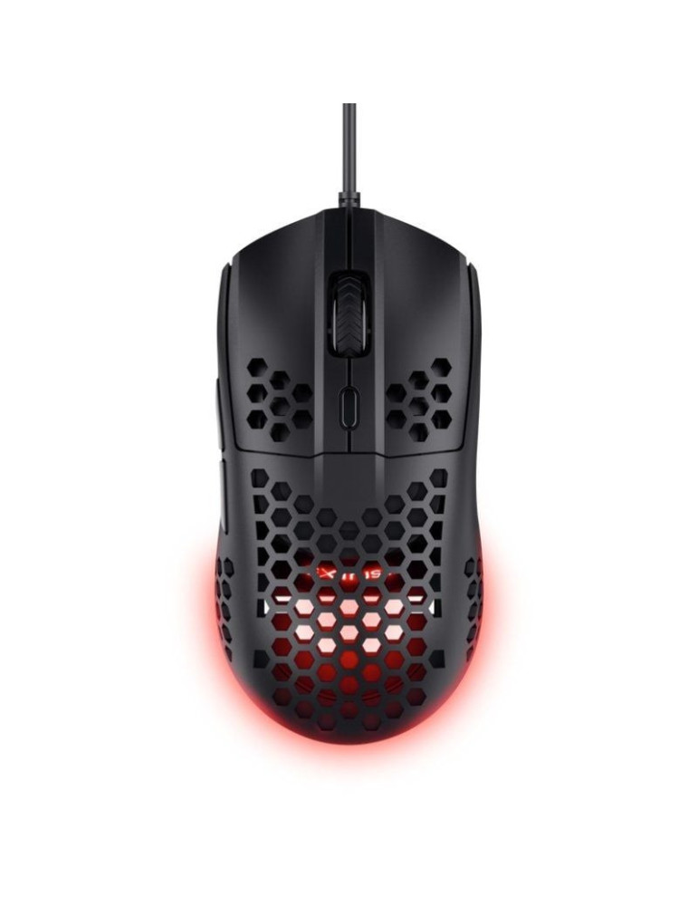 Ratón Gaming Trust Gaming GXT 929 Helox/ Hasta 6400 DPI/ Negro