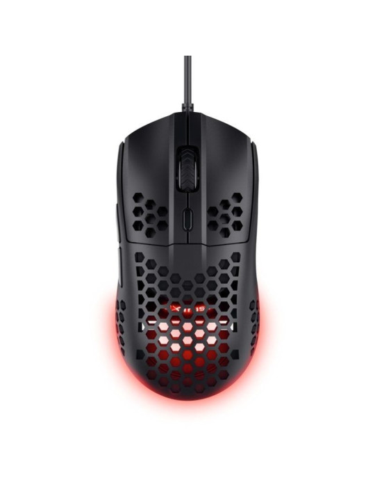 Ratón Gaming Trust Gaming GXT 929 Helox/ Hasta 6400 DPI/ Negro
