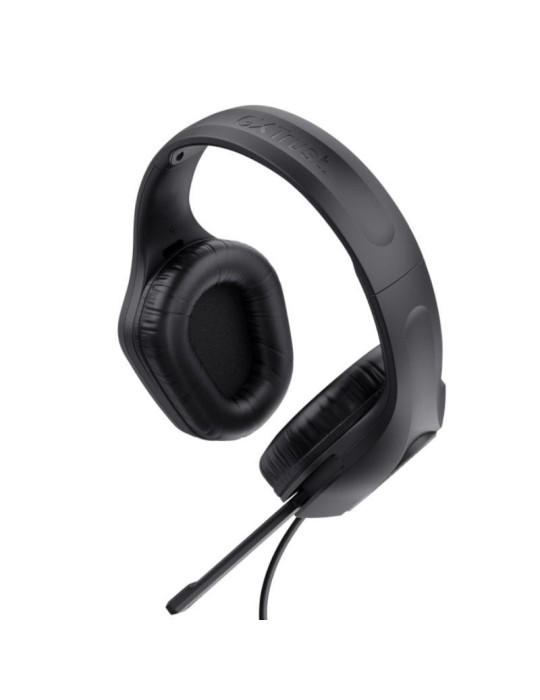 Auriculares Gaming con Micrófono Trust Gaming GXT 416 Zirox/ Jack 3.5/USB Negros