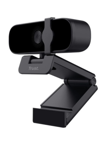 Webcam Trust Tanor/ Enfoque Automático/ 1920 x 1080 Full HD 2