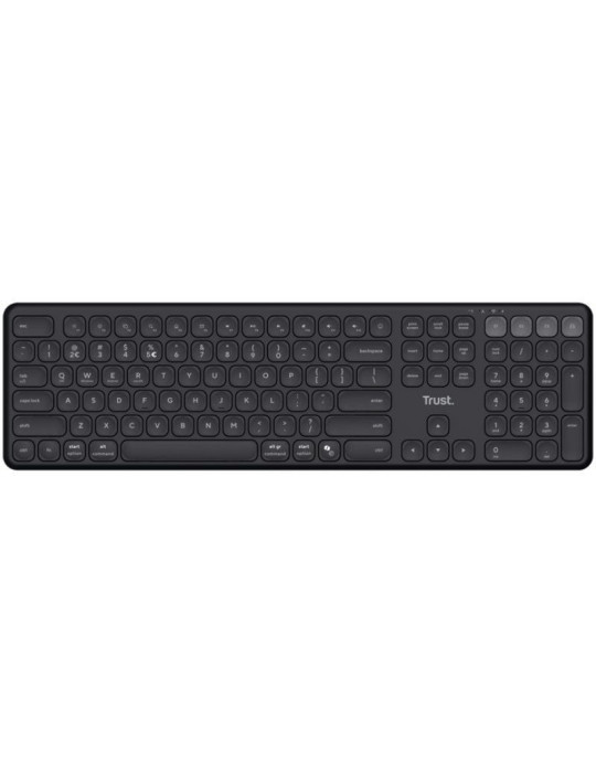 Teclado Compacto Inalámbrico por Bluetooth Trust Vaiya