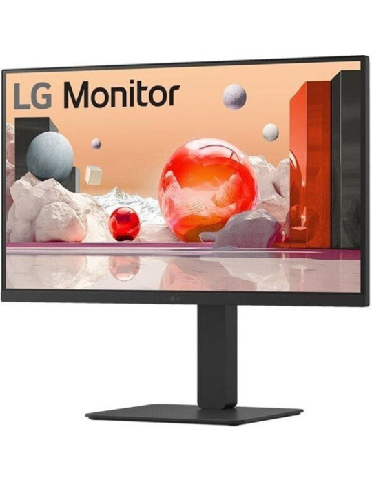 Monitor Profesional LG 27BA750-B 27"/ Full HD/ Multimedia/ Regulable en altura/ Negro