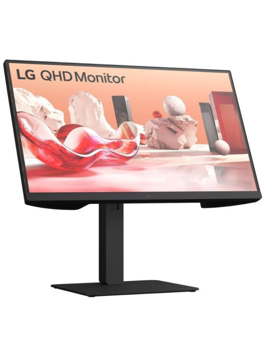 Monitor Profesional LG 27BA75QB-B 27"/ QHD/ Multimedia/ Negro