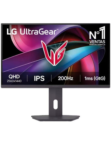 Monitor Gaming LG UltraGear 27G610A-B 27"/ QHD/ 1ms/ 200Hz/ IPS/ Regulable en altura/ Negro