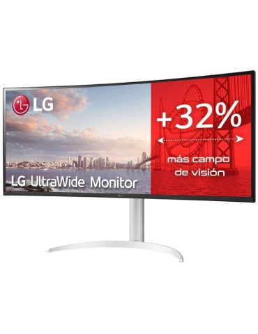 Monitor Profesional Ultrapanorámico LG UltraWide 34WQ650-W 34"/ WFHD/ Multimedia/ Regulable en altura/ Plata y Blanco 2
