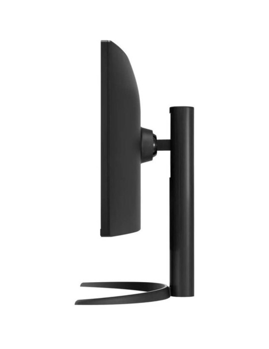 Monitor Profesional Ultrapanorámico Curvo LG 34WR55QK-B 34"/ WQHD/ Regulable en altura/ Negro