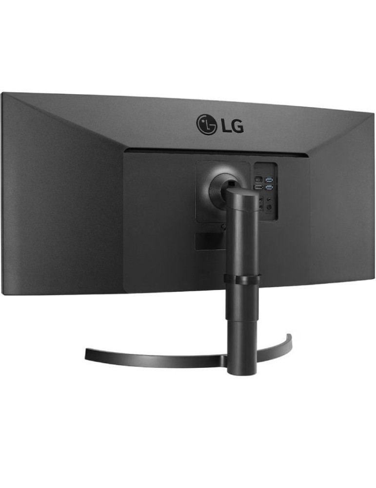 Monitor Profesional Ultrapanorámico Curvo LG 35WN75CP-B 35"/ WQHD/ Multimedia/ Regulable en Altura/ Negro