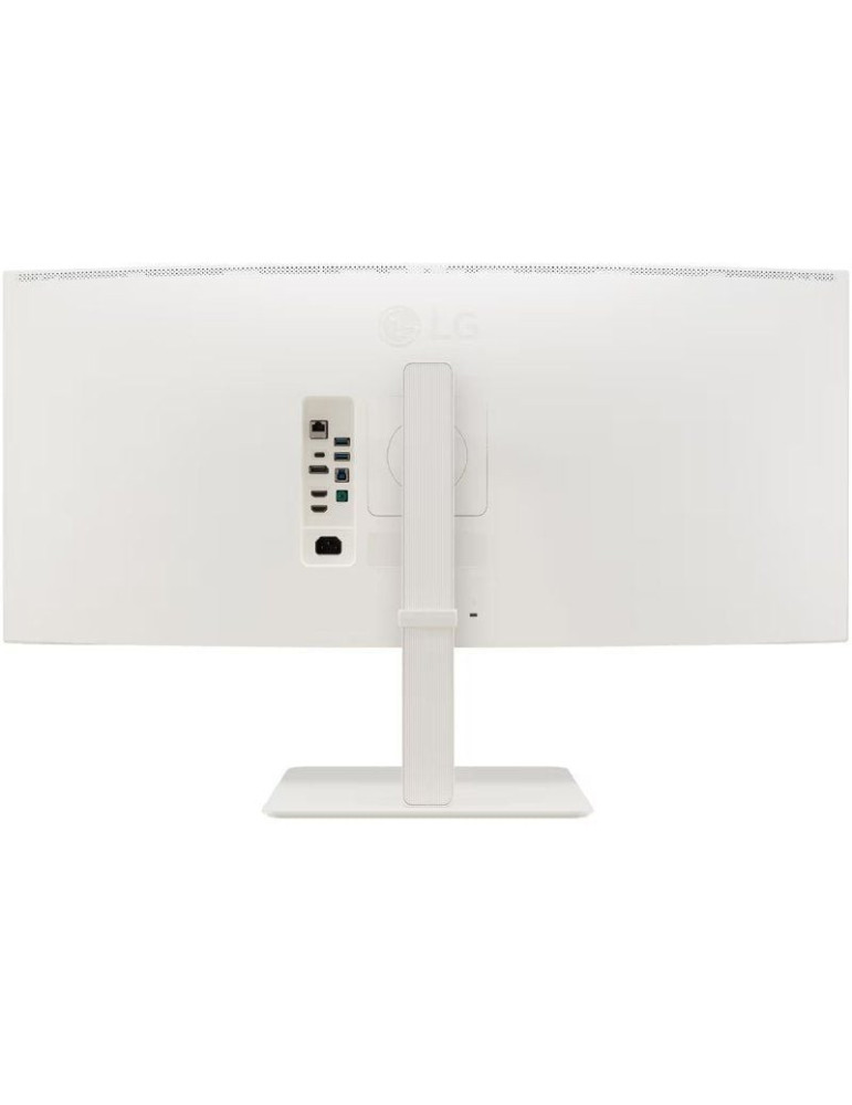 Monitor Profesional Ultrapanorámico Curvo LG 38BR85QC-W 38"/ WQHD+/ Multimedia/ Regulable en altura/ Blanco