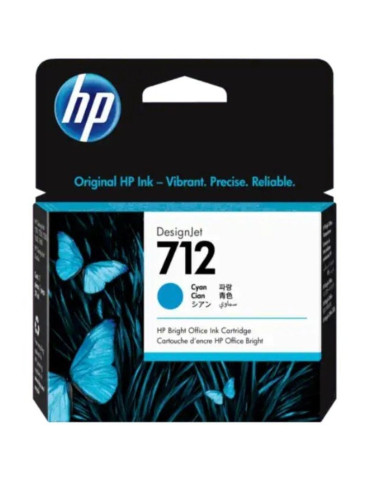 Cartucho de Tinta Original HP n 712/ Cian