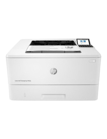 Impresora Láser Monocromo HP Laserjet Enterprise M406DN Dúplex/ Blanca 2