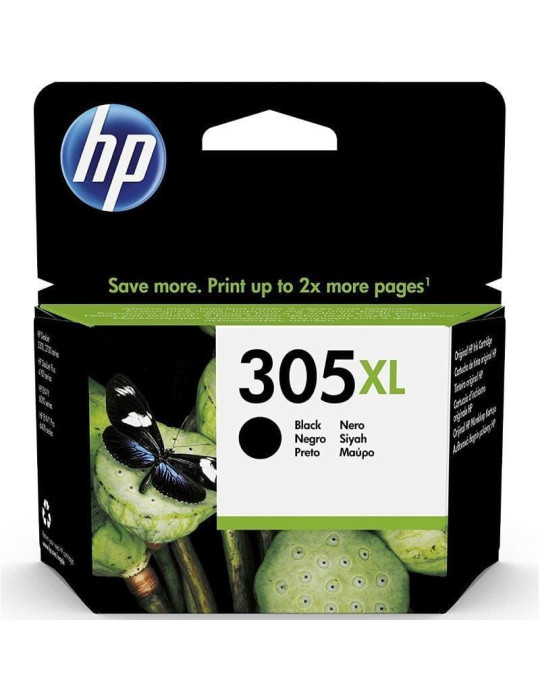 Cartucho de Tinta Original HP n 305 XL Alta Capacidad/ Negro