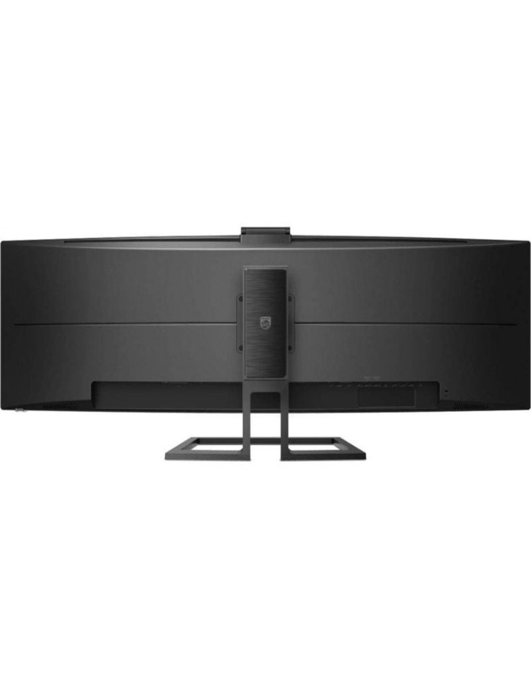 Monitor Profesional Ultrapanorámico Curvo Philips 499P9H 48.8"/ Dual QHD/ Webcam/ Multimedia/ Regulable en altura/ Negro