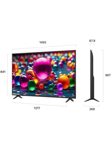 Televisor LG 65UA75006LA 65"/ Ultra HD 4K/ Smart TV/ WiFi 2