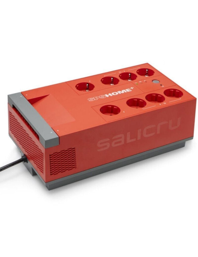 SAI Línea Interactiva Salicru SPS 650+/ 650VA-360W/ 8 Salidas/ Formato Rack