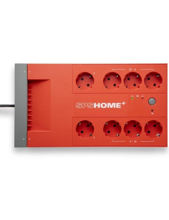 SAI Línea Interactiva Salicru SPS 650+/ 650VA-360W/ 8 Salidas/ Formato Rack