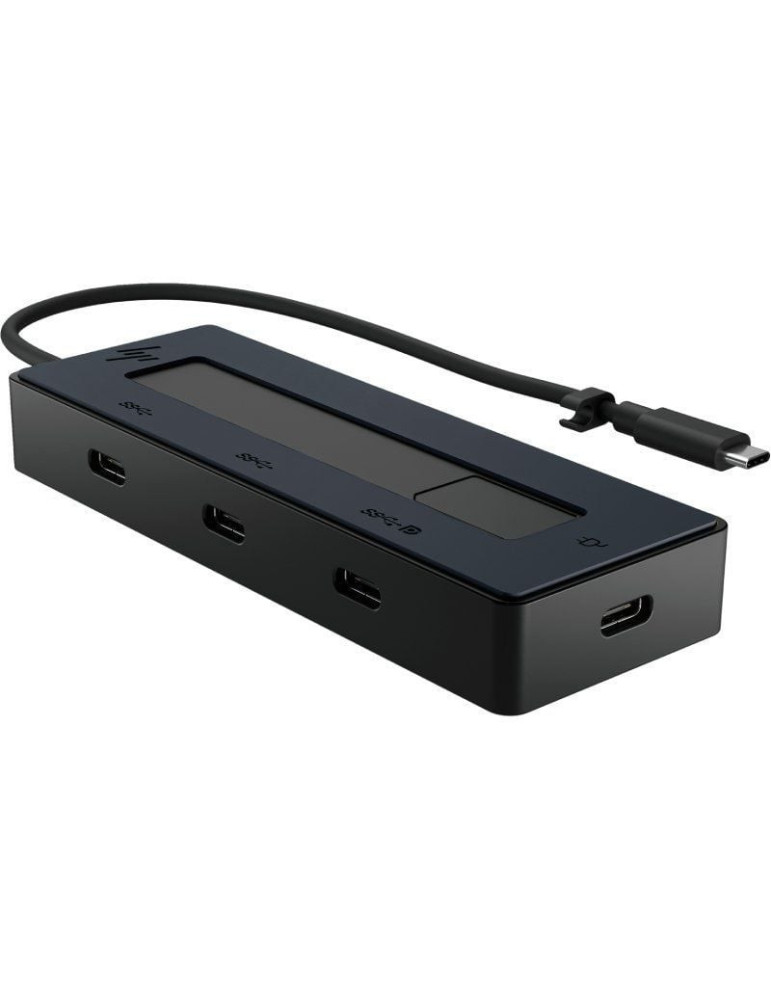 Hub USB Tipo-C HP 6G843AA/ 3xUSB Tipo-C/ 1xUSB Tipo-C PD