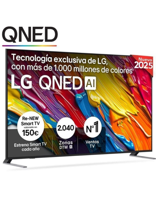 Televisor LG QNED 75QNED84A6C 75"/ Ultra HD 4K/ Smart TV/ WiFi