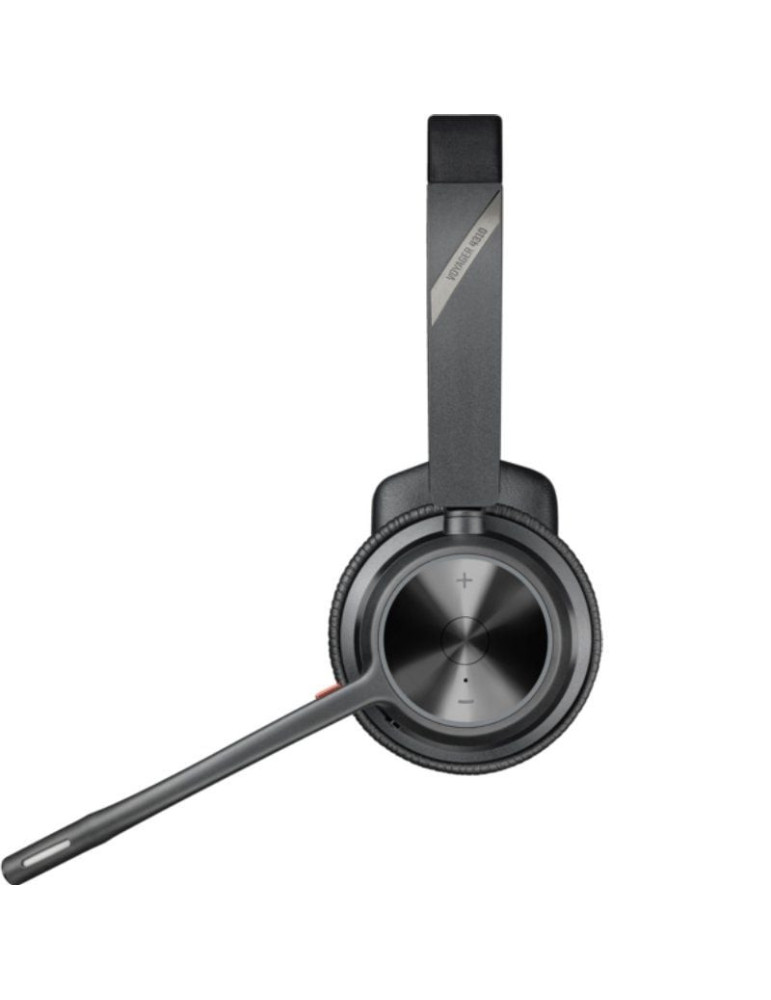Auricular Inalámbrico Poly Voyager 4310 + Adaptador BT700 + Base de Carga/ con Micrófono/ Bluetooth/ Negro
