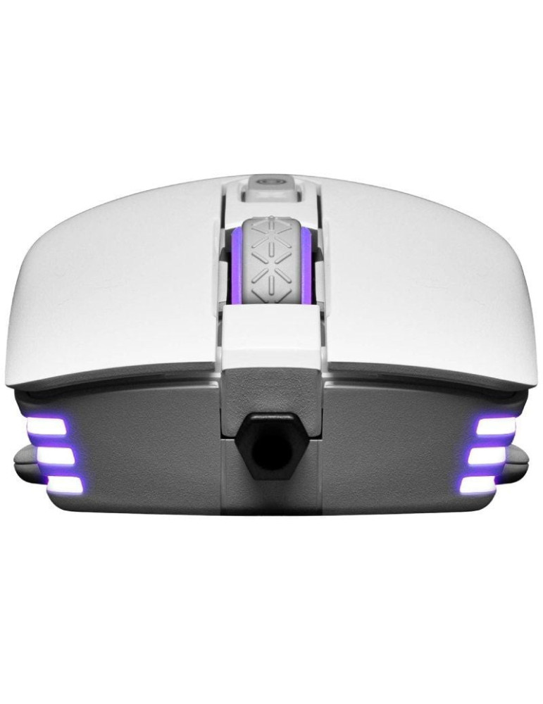 Ratón Gaming EVGA X12/ Hasta 16000 DPI/ Blanco