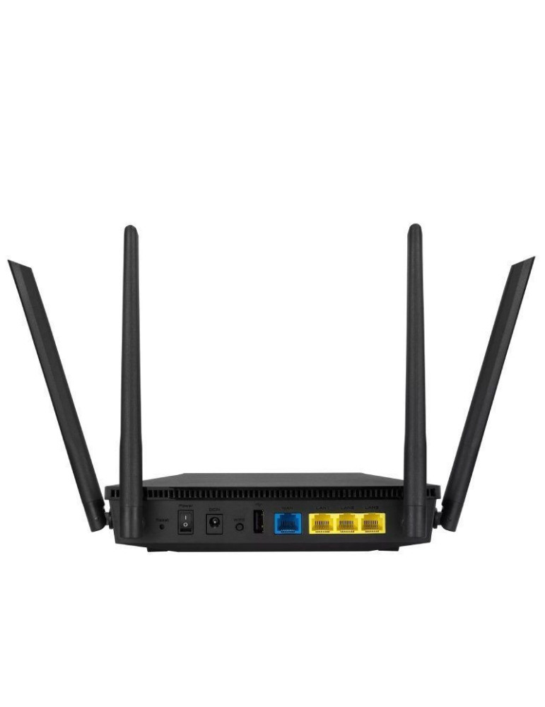 Router Inalámbrico Asus RT-AX53U/ WiFi 6/ 1800Mbps/ 2.4GHz 5GHz/ 4 Antenas/ WiFi 802.11ax/ac/n/a/ - n/b/g
