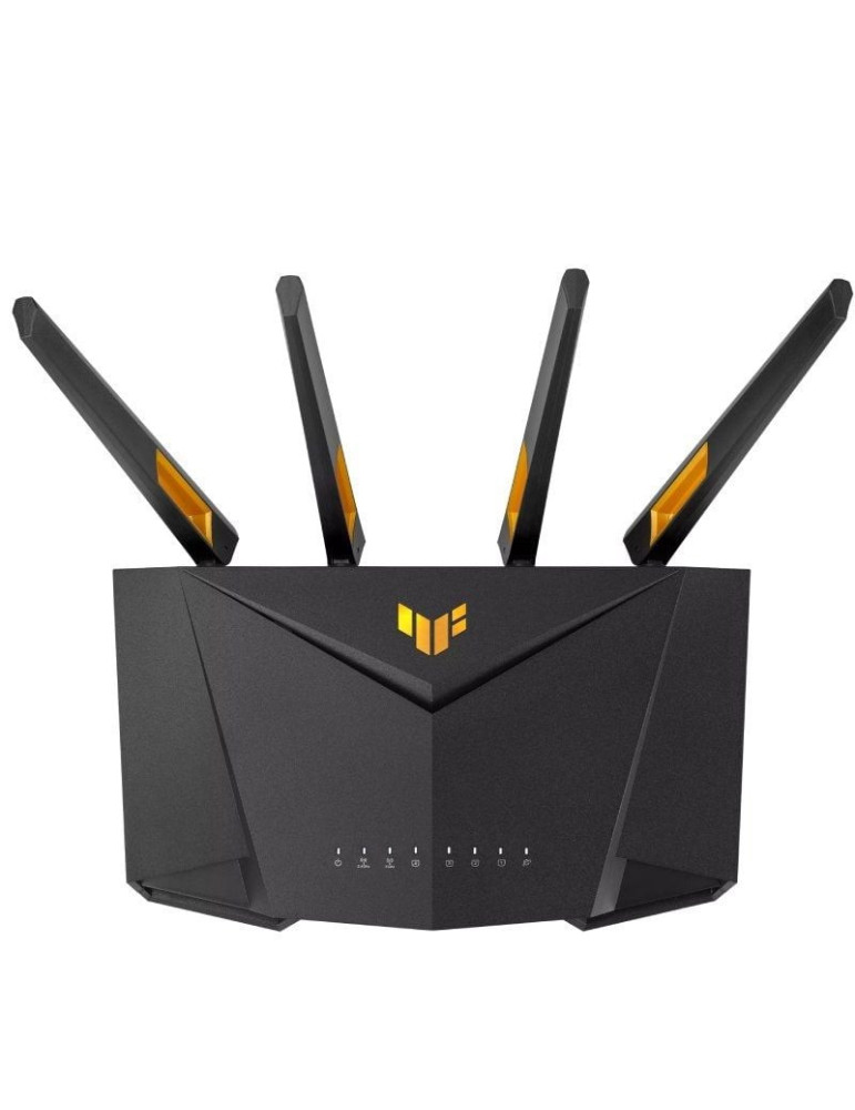Router Gaming Inalámbrico Asus TUF-AX3000 V2/ WiFi 6/ 3000Mbps/ 2.4GHz 5GHz/ 4 Antenas/ WiFi 802.11ax/ac/n/a/ - n/b/g