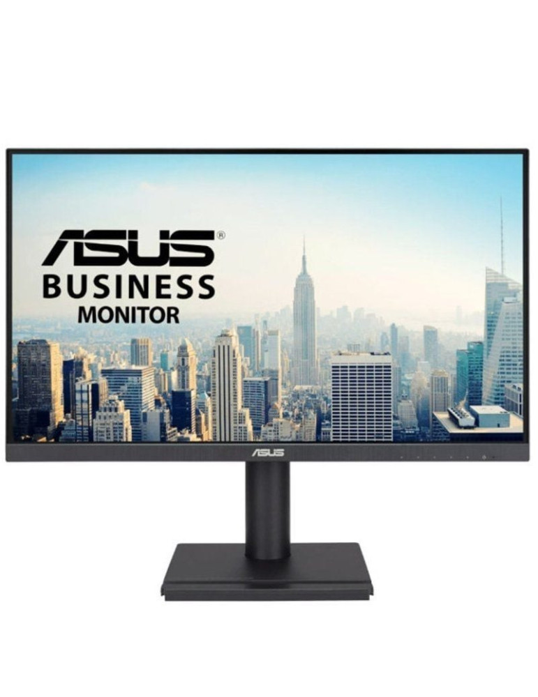 Monitor Profesional Asus VA24DQFS 23.8"/ Full HD/ Multimedia/ Regulable en altura/ Negro