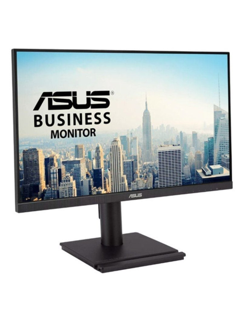 Monitor Profesional Asus VA24DQFS 23.8"/ Full HD/ Multimedia/ Regulable en altura/ Negro