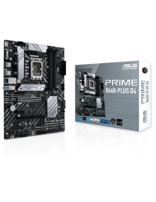 Placa Base Asus Prime B660-PLUS D4 Socket 1700/ DDR4/ PCIe 4.0