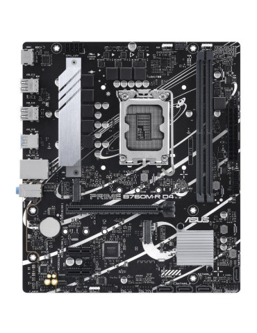 Placa Base Asus Prime B760M-R D4 Socket 1700/ DDR4/ PCIe 4.0/ Micro ATX 2
