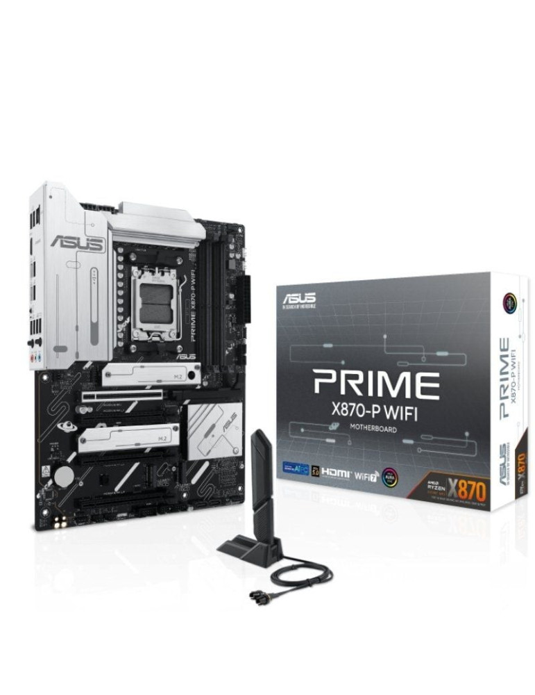Placa Base Asus Prime X870-P WIFI/ Socket AM5/ DDR5/ PCIe 5.0