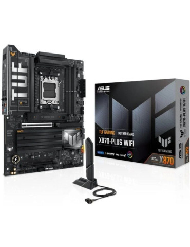 Placa Base Asus TUF GAMING X870-PLUS WIFI/ Socket AM5/ DDR5/ PCIe 5.0