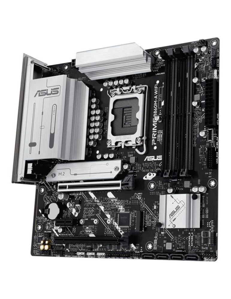 Placa Base Asus Prime B860M-A WIFI Socket 1851/ DDR5/ PCIe 5.0/ Micro ATX
